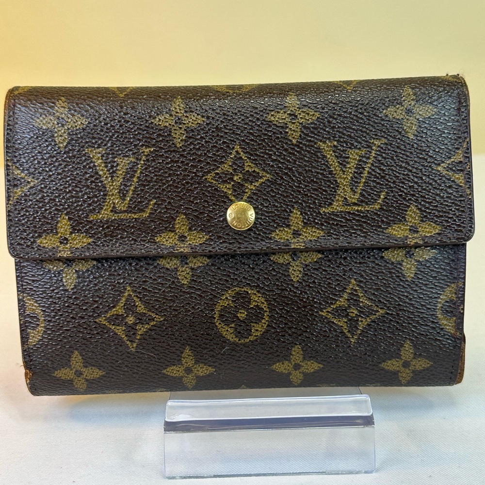 Louis Vuitton Monogram Porte Tresor Wallet France 2000 SP0020